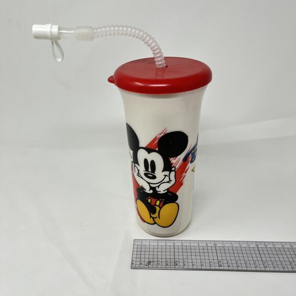 Vtg Disneyland Sport Quart Collectible Cup 32oz Whirley CocaCola Mickey Friends - Picture 11 of 11